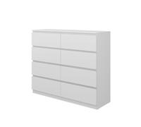 Vicco Cómoda Calisto, Blanco, 39 x 101.5 cm | para guardar ropa y objetos cotidianos