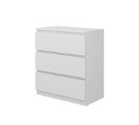 Vicco Cómoda Calisto, Blanco, 39 x 78.5 cm, para Guardar Ropa y Objetos cotidianos