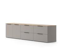 Vicco Conjunto de salón Wido, Gris, 3 Partes