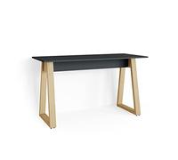 Vicco Escritorio Nautica, Antracita, 138 x 60 cm, Compatible con Muebles de la colección Neptun