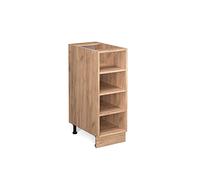 Vicco Estante de Cocina Fame-Line, Roble Dorado/Roble Dorado, 30 cm sin encimera