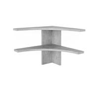 Vicco Estante de Esquina Roman, Hormigón, 43.5 x 37 cm