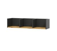 Vicco Estante de Pared Tomy, Antracita/Roble Dorado, 90 x 20 cm