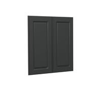 Vicco Frente de Cocina R-Line, Antracita casa de Campo, 59.2 x 59 cm Frente de Mueble para Armario Mural, Compatible con armarios de Cocina R-Line para una instalación Sencilla