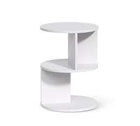 Vicco Mesa Auxiliar Trino, Blanco, 40 x 40 cm