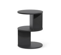 Vicco Mesa Auxiliar Trino, Negro, 40 x 40 cm