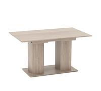 Vicco Mesa de Comedor Dix, Sonoma, 140-180 x 90 cm | con tablero abatible y estructura extensible