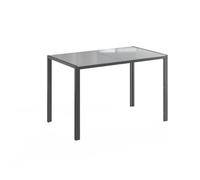 Vicco Mesa de Comedor Grand, Gris/Gris, 120 x 70 cm