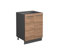 Vicco Mueble bajo de Cocina Fame-Line, Roble Dorado, 60 cm sin encimera, para Combinar con Otros módulos de la Serie Fame-Line