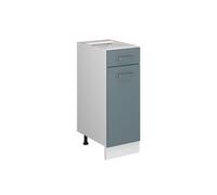 Vicco Mueble bajo de Cocina R-Line, Gris Azulado, 30 cm sin encimera, para combinación Libre Dentro de Sistemas de Cocina modulares