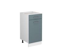 Vicco Mueble bajo de Cocina R-Line, Gris Azulado, 40 cm