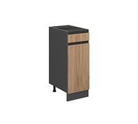 Vicco Mueble bajo de Cocina R-Line, Roble Dorado, 30 cm