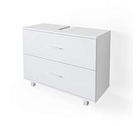 Vicco Mueble bajo Lavabo Ilias, Blanco, 80 x 60.8 cm