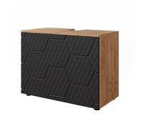 Vicco Mueble bajo Lavabo Irma Antracita con Estructura de Panal 80x58.6 cm