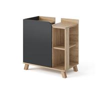 Vicco Mueble bajo Lavabo Karen, Sonoma/Antracita, 60 x 65 cm
