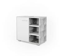Vicco Mueble bajo Lavabo Perry, Hormigón/Blanco, 60 x 55.6 cm