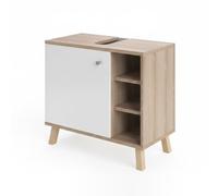 Vicco Mueble bajo Lavabo Senyo, Blanco, 60 x 54 cm