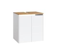 Vicco Mueble bajo Lavabo Viktor, Blanco/Artesano, 60.2 x 65 cm