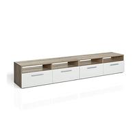 Vicco Mueble bajo para TV Diego, Sonoma, 190 x 38 cm
