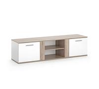 Vicco Mueble bajo para TV Novelli, Sonoma, 155 x 41 cm
