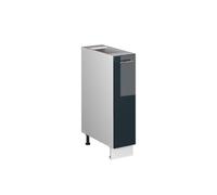 Vicco Mueble de botica Fame-Line, Azul Oscuro Alto Brillo/Blanco, 20 cm sin encimera, para Combinar con Otros módulos de la Serie Fame-Line