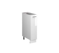 Vicco Mueble de botica Fame-Line, Blanco Alto Brillo/Blanco, 20 cm sin encimera, para Combinar con Otros módulos de la Serie Fame-Line