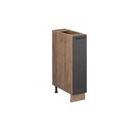 Vicco Mueble de botica Fame-Line, Gris Oscuro/Roble Dorado, 20 cm
