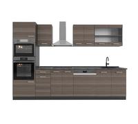 Vicco Mueble de Cocina R-Line, Gris Noble, 300 cm