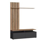 Vicco Mueble de Pared Harro, Roble Dorado/Antracita