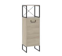 Vicco Mueble Midi Vionna, Roble/Negro, 36 x 116.5 cm