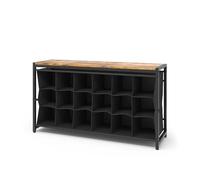 Vicco Mueble zapatero Fyrk, Roble rústico, 100 x 54.5 cm