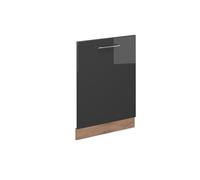 Vicco Panel Frontal del lavavajillas Fame-Line, Antracita Alto Brillo, 60 cm sin encimera