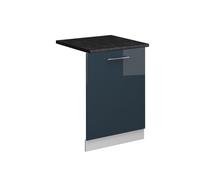 Vicco Panel Frontal del lavavajillas Fame-Line, Azul Oscuro Alto Brillo, 60 cm, ET Antracita
