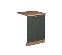 Vicco Panel Frontal del lavavajillas Fame-Line, Verde Dorado Casa de Campo, 60 cm, ET Roble