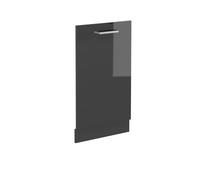 Vicco Panel Frontal del lavavajillas R-Line, Antracita Alto Brillo, 45 cm