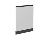 Vicco Panel Frontal del lavavajillas R-Line, Blanco, 60 cm J-Shape sin encimera, para combinación Libre Dentro de Sistemas de Cocina modulares