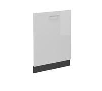Vicco Panel Frontal del lavavajillas R-Line, Blanco Alto Brillo, 60 cm sin encimera, para combinación Libre Dentro de Sistemas de Cocina modulares
