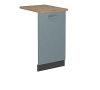 Vicco Panel Frontal del lavavajillas R-Line, Gris Azulado, 45 cm | Para lavavajillas totalmente integrado 45 cm · Encimera in juego con el frente de cocina · Libremente combinable