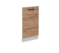 Vicco Panel Frontal del lavavajillas R-Line, Roble Dorado, 45 cm sin encimera, para combinación Libre Dentro de Sistemas de Cocina modulares