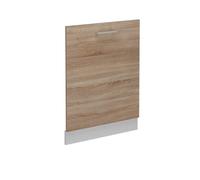 Vicco Panel Frontal del lavavajillas R-Line, Sonoma, 60 cm sin encimera, para combinación Libre Dentro de Sistemas de Cocina modulares