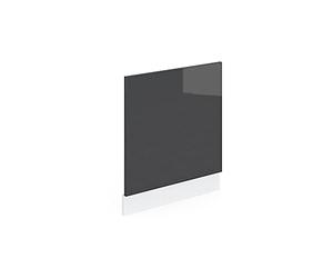 Vicco Panel Frontal R-Line, Antracita Alto Brillo, 60 cm sin encimera, para combinación Libre Dentro de Sistemas de Cocina modulares