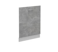 Vicco Panel Frontal R-Line, Hormigón, 60 cm sin encimera, para combinación Libre Dentro de Sistemas de Cocina modulares