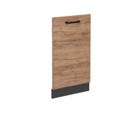 Vicco Panel Frontal R-Line, Roble Dorado, 45 cm sin encimera, para combinación Libre Dentro de Sistemas de Cocina modulares