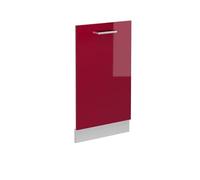 Vicco Panel Frontal R-Line, Rojo de Alto Brillo, 45 cm