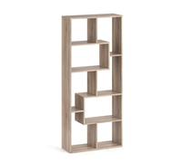 Vicco Separador de ambientes Noa, Sonoma, 160.6 x 67.2 cm, Apto como Separador de ambientes o estantería en Forma de Z