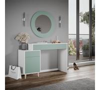 Vicco Tocador Arles, Verde/Blanco, 120 cm