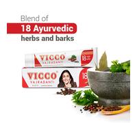 Vicco Vajradanti Aryuvédico Herbal Toothpaste para Fuerte Dientes Y Encías 200g