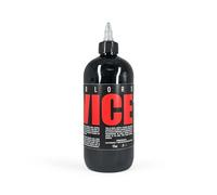 Vice Colors Vicious Black - Tinta de dibujo, la elección del artista del tatuaje para trabajos negros opacos y dibujos negros sólidos - 17 onzas/500 ml