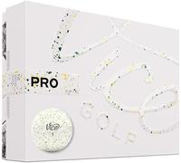 Vice Golf Pro Drip Amarillo y Verde | Características: Patrón Drip, Colores Impresionantes, Perfil: Diseñado para golfistas avanzados