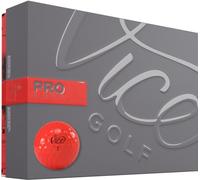 Vice Golf Pro Soft - Pelotas de Golf, Color Rojo